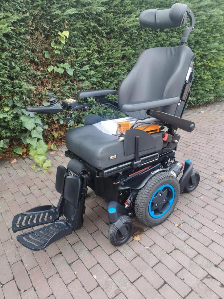 Elektrische rolstoel quickie Q500M met alle mogelijkheden, Diversen, Rolstoelen, Zo goed als nieuw, Elektrische rolstoel, Ophalen of Verzenden