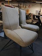 Set 4 grijze eetkamerstoelen (outlet), Huis en Inrichting, Stoelen, Ophalen, Nieuw, Grijs, Vier