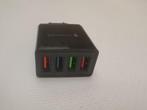 2x GSM Lader met 4 USB poorten zwart/RGB, Telecommunicatie, Mobiele telefoons | Telefoon-opladers, Ophalen of Verzenden, Nieuw