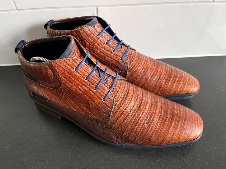 Floris van Bommel herenschoenen maat 10.5 / 45 H, Kleding | Heren, Schoenen, Zo goed als nieuw, Veterschoenen, Overige kleuren