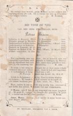 Bidprentje Priester Petrus Braem, Verzenden, Bidprentje