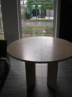 Tafel(uitschuifbaar), Huis en Inrichting, Tafels | Eettafels, Ophalen, Rond, Zo goed als nieuw, Vier personen