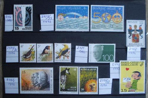 BELGIË **/min, Postzegels en Munten, Postzegels | Europa | België, Postfris, Orginele gom, Overig, Zonder envelop, Postfris, Verzenden