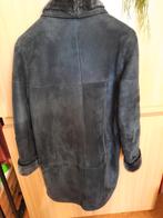 Mooie warme blauwe damesmantel. Maat 40j, Kleding | Heren, Kostuums en vesten, Ophalen, Zo goed als nieuw, Overige maten, Blauw