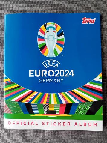 Leeg stickeralbum UEFA EURO2024 Germany