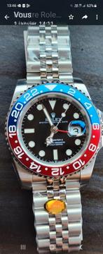montre Rolex GMT, Handtassen en Accessoires, Horloges | Heren, Nieuw, Ophalen of Verzenden, Rolex