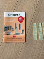 35 zegeltjes BergHOFF Delhaize, Verzamelen, Ophalen of Verzenden