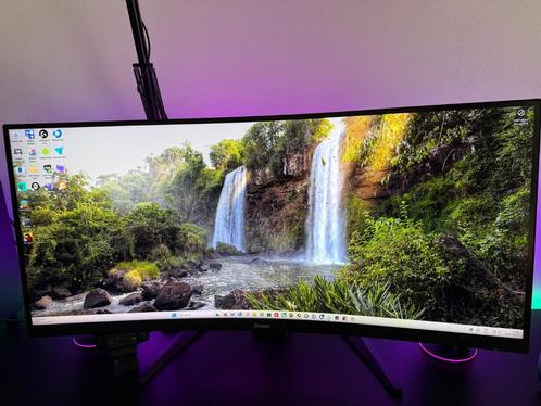 iiyama G-Master 34 inch curved monitor 165hz, Computers en Software, Monitoren, Ophalen