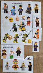 Lego: lot stickers, Ophalen of Verzenden, Zo goed als nieuw, Overige typen