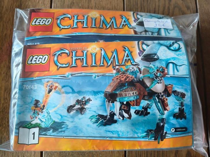 Lego Chima 60143 De tijgerrobot van Sir Fangar, Kinderen en Baby's, Speelgoed | Duplo en Lego, Gebruikt, Lego, Ophalen of Verzenden