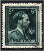 Belgie 1944 - Yvert/OBP 696 - Koning Leopold III (ST), Timbres & Monnaies, Timbres | Europe | Belgique, Affranchi, Envoi, Oblitéré