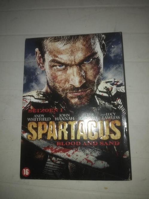 Spartacus box, serie, afleveringen 1 tot 13 en bonus, Cd's en Dvd's, Dvd's | Tv en Series, Zo goed als nieuw, Actie en Avontuur