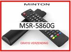 Vervangende afstandsbediening voor de MSR-5860G van MINTON., Nieuw, Ophalen of Verzenden