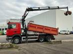 2009 Scania G420 Kieper vrachtwagen met kraan, Auto's, Vrachtwagens, Scania, Overige brandstoffen, Bedrijf, Euro 4