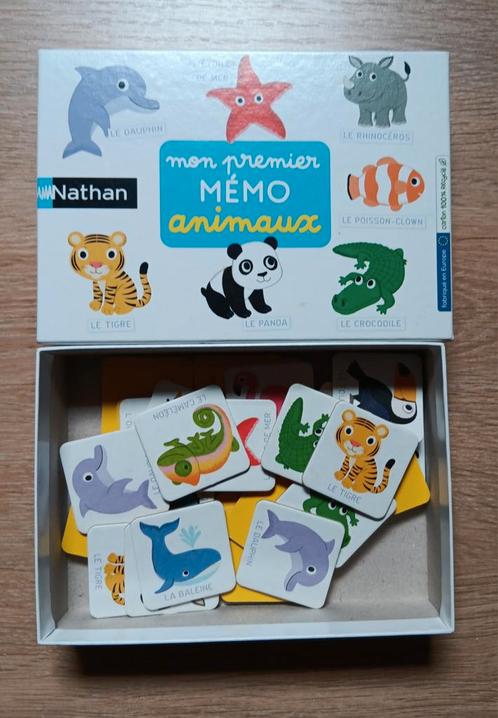 Mon premier mémo animaux, Kinderen en Baby's, Speelgoed | Educatief en Creatief, Zo goed als nieuw, Ophalen of Verzenden