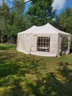 tent - pagodetent met vensters 5m op 6m80 - nieuwe prijs, Caravans en Kamperen, Ophalen, Zo goed als nieuw