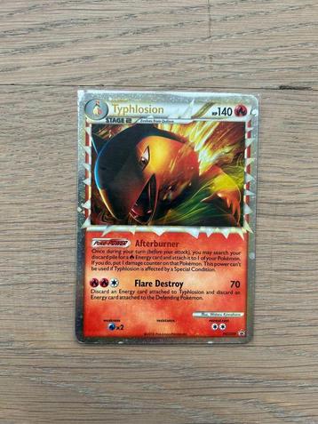 Typhlosion HGSS09 HeartGold & SoulSilver Promokaart beschikbaar voor biedingen