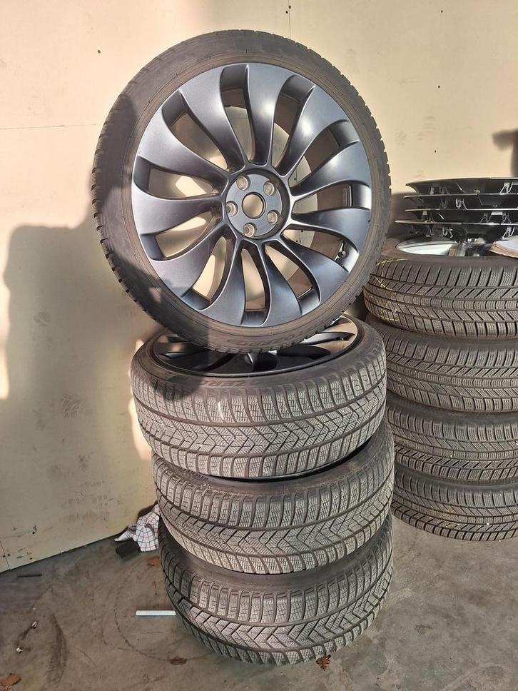 Tesla Model Y Performance Winterset 21 Inch Origineel, Auto-onderdelen, Banden en Velgen, Banden en Velgen, Winterbanden, 21 inch