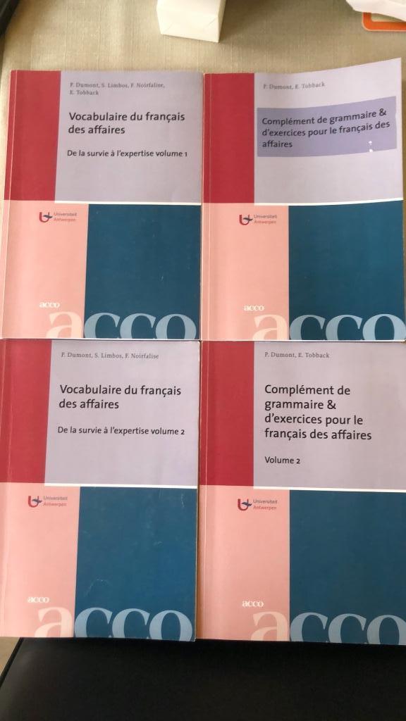Vocabulaire du français des affaires+Complément et d'exercic, Boeken, Studieboeken en Cursussen, Zo goed als nieuw, Hoger Onderwijs