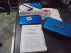 Console Nintendo 3DS XL blauw/zwart (boxed)+ super mario3D L, Games en Spelcomputers, Verzenden, Gebruikt, Blauw, 3DS