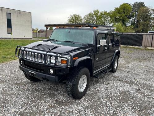 ️HUMMER H2* 2004* 92.000KM* UNIEKE STAAT*, Auto's, Hummer, Particulier, H2, 4x4, Bluetooth, Dakrails, Open dak, Zetelverwarming