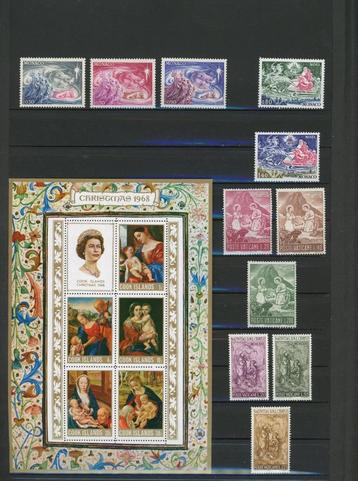 Lot de 25 timbres Noël étranger (**) neufs, Enlèvement ou Envoi, Non oblitéré, Autres thèmes