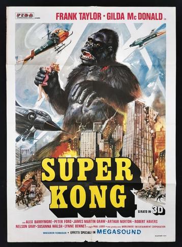 Super Kong - King Kong vintage film poster