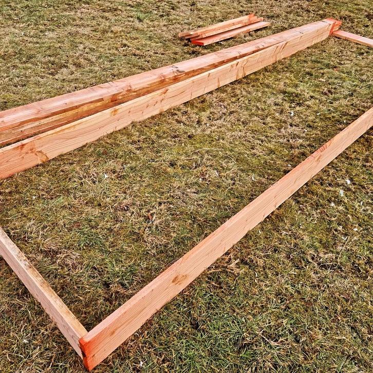 Woodworks Baetens: Houten Tuinprojecten op Maat, Jardin & Terrasse, Poteaux, Poutres & Planches, Enlèvement ou Envoi