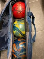 3 bowlingballen 14 pond met roltas Track, Bal, Gebruikt, Ophalen