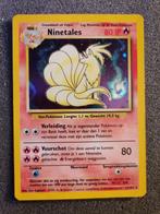 Ninetales base set Dutch, Hobby en Vrije tijd, Ophalen of Verzenden, Zo goed als nieuw, Losse kaart, Foil