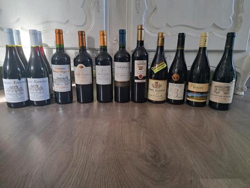 Lot 14 bouteilles  vin rouge, Collections, Vins, Comme neuf, Vin rouge, Enlèvement