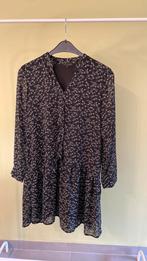 Gebloemd kleed, Kleding | Dames, Grote Maten, Ophalen, Zo goed als nieuw, Zwart