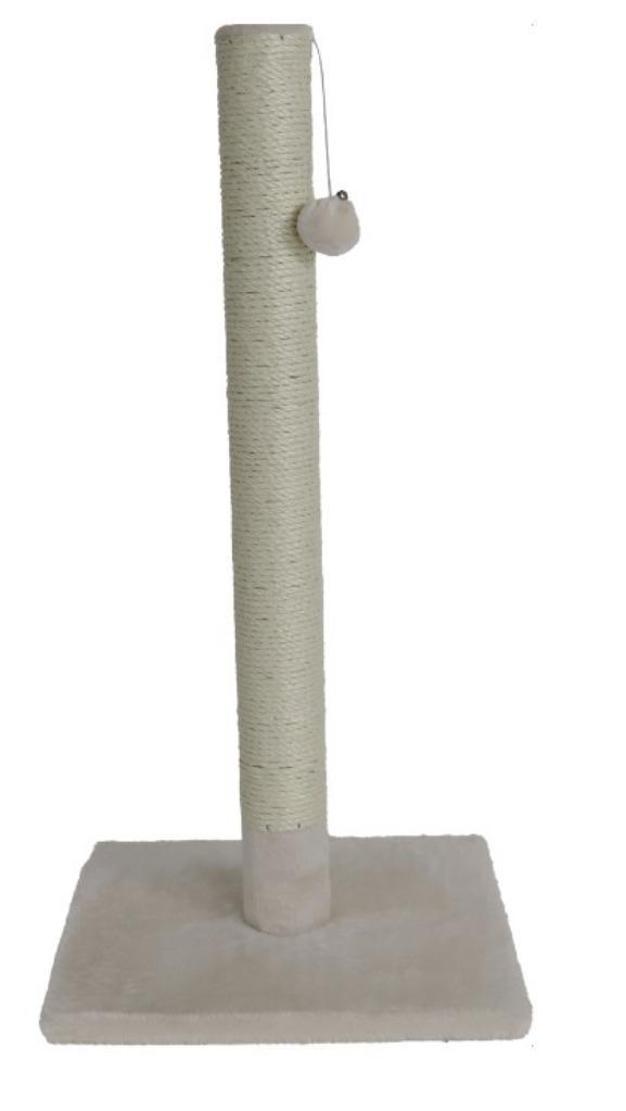 Krabpaal Caty Novo+Bal+Bel 82cm Beige, Dieren en Toebehoren, Krabmeubelen, Nieuw, Krabpaal, Ophalen