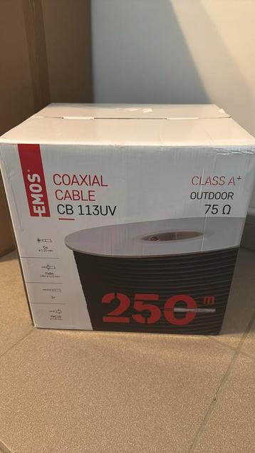 250m Coax Coaxial Cable A+ Outdoor beschikbaar voor biedingen