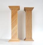 2 X Vintage Pedestal - Euil / Pilaar - Vivai Del Sud, Enlèvement
