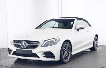 Mercedes-Benz C 200 Cabrio AMG | BEIGE LEDER + DIAMANTWIT |  beschikbaar voor biedingen