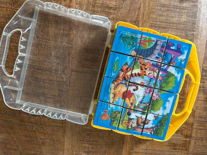 Blokkenpuzzel Winnie The Pooh, Kinderen en Baby's, Speelgoed | Kinderpuzzels, Gebruikt, Ophalen of Verzenden