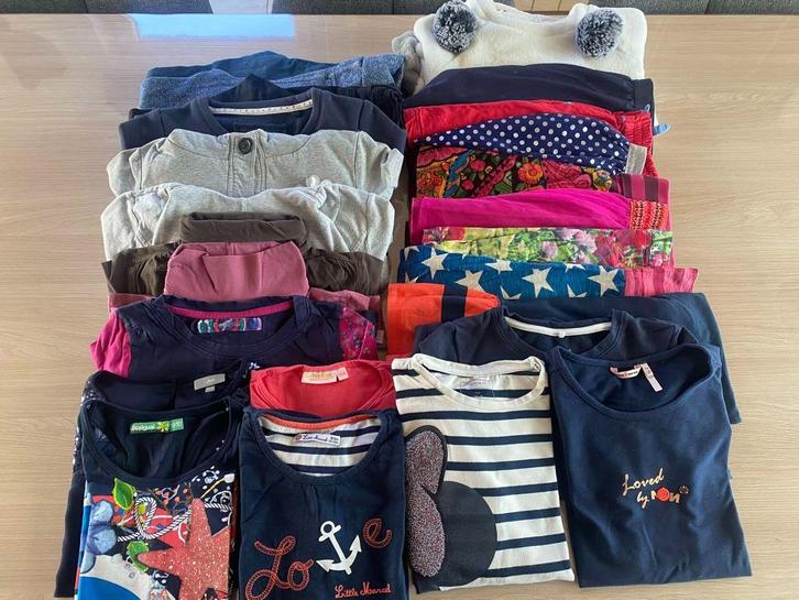 kledingpakket meisjes - maat 134 - 25 stuks, Kinderen en Baby's, Kinderkleding | Maat 134, Gebruikt, Meisje, Setje, Ophalen of Verzenden