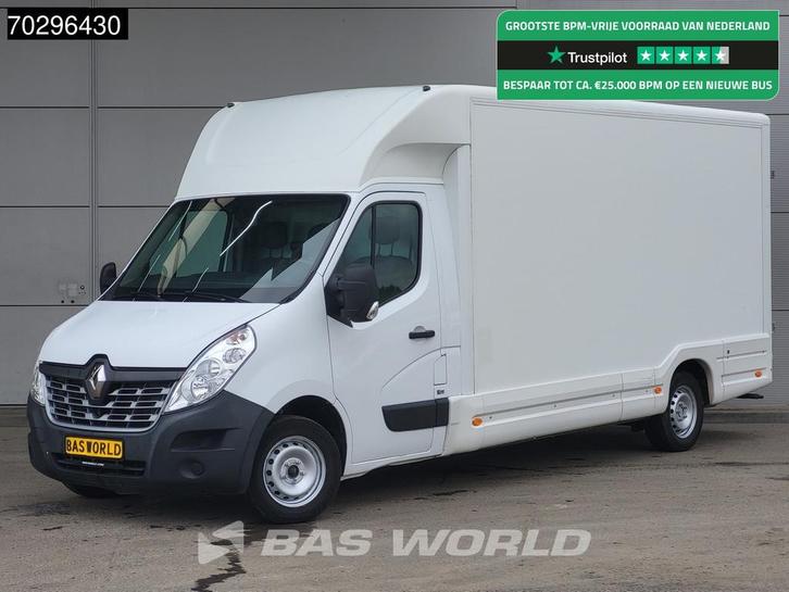 Renault Master 145PK 456cm Bakwagen Achterdeuren Airco Cruis, Auto's, Bestelwagens en Lichte vracht, Bedrijf, Te koop, Airconditioning