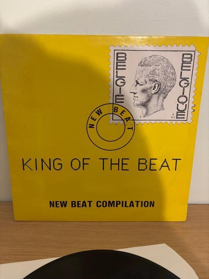 LP - King of the beat - New Beat Compilation, Cd's en Dvd's, Vinyl | Dance en House, Zo goed als nieuw, Overige genres, 12 inch