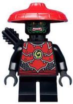 Lego figuur Stone Army Scout, Green Face njo500 Ninjago, Nieuw, Ophalen of Verzenden, Lego, Losse stenen