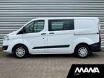 Ford Transit Custom 290 2.2 TDCI L1H1 Trend DC airco Cruise, Auto's, Bestelwagens en Lichte vracht, Voorwielaandrijving, Euro 5