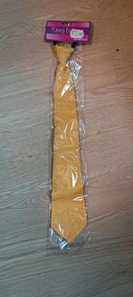 Gele carnavalsstropdas, Hobby en Vrije tijd, Feestartikelen, Verzenden, Nieuw, Kostuum