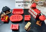 Lego duplo: Woonkamer nr 2758, Comme neuf, Duplo, Enlèvement ou Envoi
