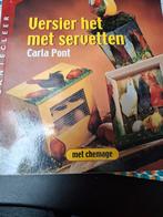 C. Pont - Versier het met servetten, Ophalen of Verzenden, Zo goed als nieuw, C. Pont