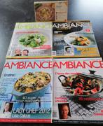 Quatre magazines de cuisine Ambiance, Ophalen of Verzenden, Zo goed als nieuw, Hoofdgerechten, Frankrijk