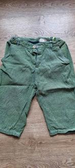 speciale geklede groene short of bermuda ZARA maat 152 - 158, Pantalon, Garçon, Enlèvement ou Envoi, Utilisé