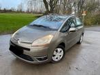 Citroën C4 Grand Picasso 16hdi 7Pls 153000km Cork Clim, Auto's, Citroën, Voorwielaandrijving, Zwart, 4 cilinders, Bruin