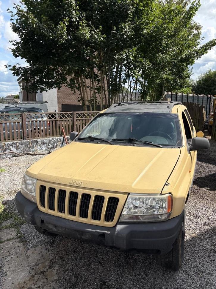 Jeep Grand Cherokee, Auto's, Jeep, Particulier, Cherokee, Diesel, SUV of Terreinwagen, 5 deurs, Automaat, Beige, Grijs, Leder