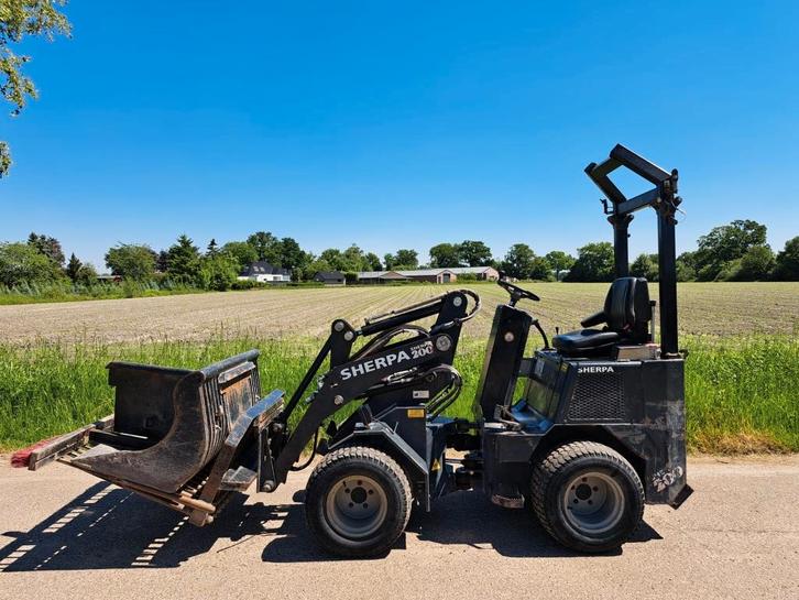 Bobcat Sherpa 200 kniklader - Minishovel, Zakelijke goederen, Machines en Bouw | Kranen en Graafmachines, Graafmachine, Ophalen